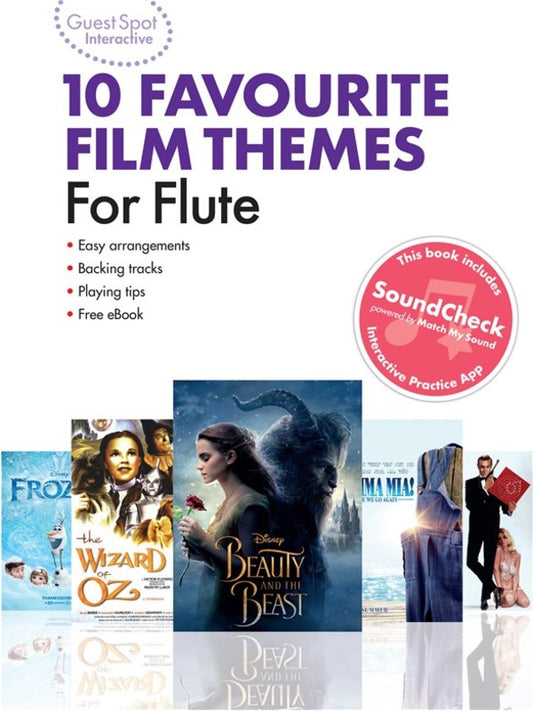 10 Favourite Film Themes For Flute Play Along Book/Ola