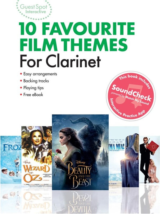 10 Favourite Film Themes For Clarinet Play Along Book/Ola
