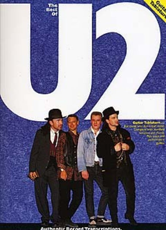 The Best Of U2 Guitar And Bass Tab