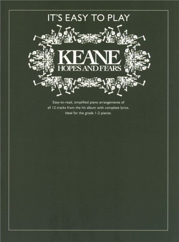 Its Easy To Play Keane Hopes & Fears PVG