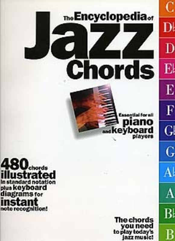 Encyclopedia Of Jazz Chords Piano/Keyboard