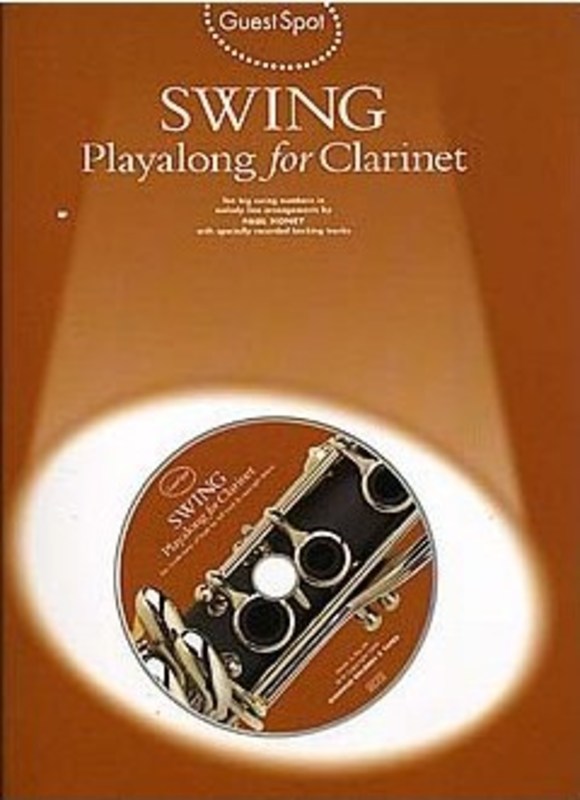 Guest Spot - Swing For Clarinet Play Along Book/Cd