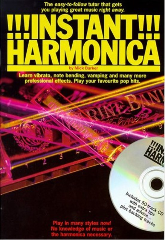 Instant Harmonica Tutor Bk/Cd