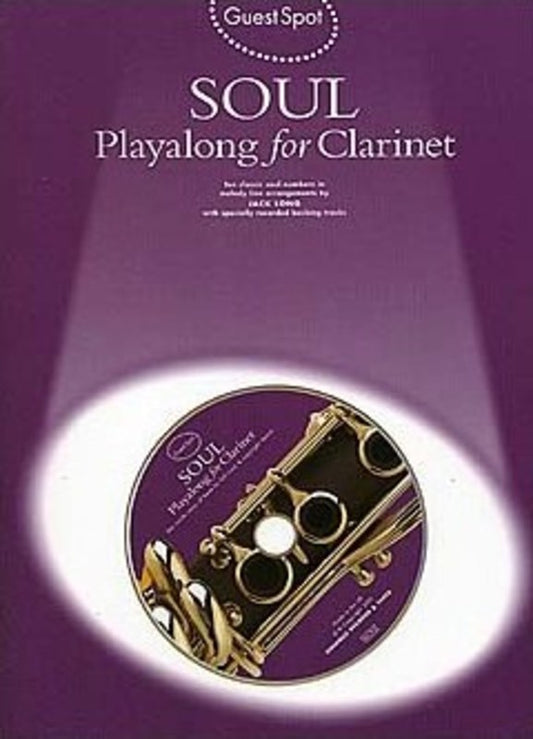 Guest Spot - Soul Clarinet Play Along Book/Cd