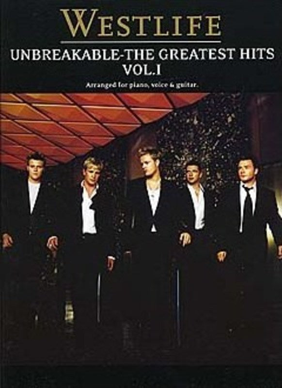 Westlife - Unbreakable The Greatest Hits Vol 1 PVG
