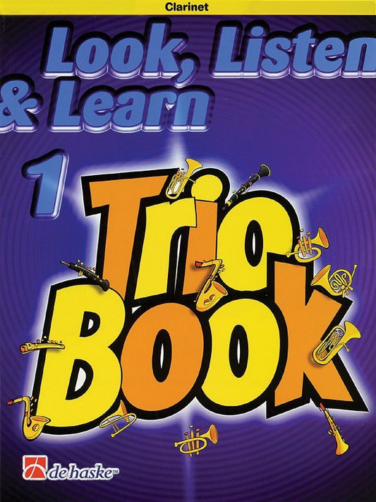 Look Listen & Learn Trios For Clarinet Book