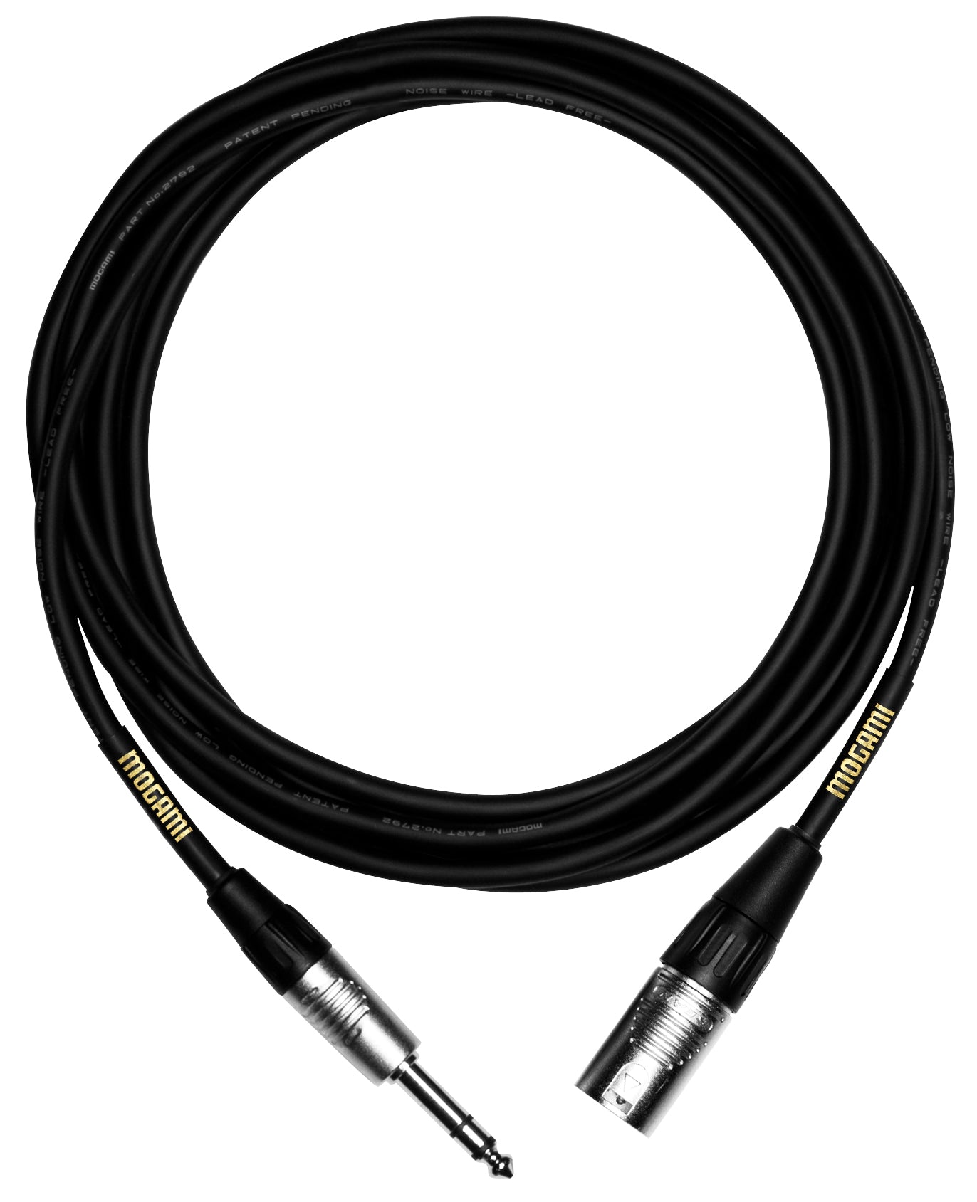 Mogami Cable - CorePlus TRS to XLR Male 10ft