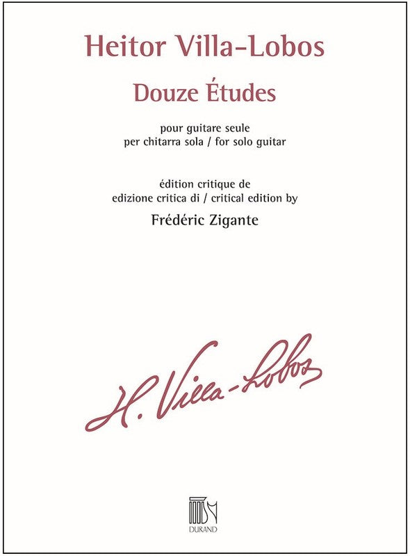 Villa-Lobos - Douze Etudes - Music2u