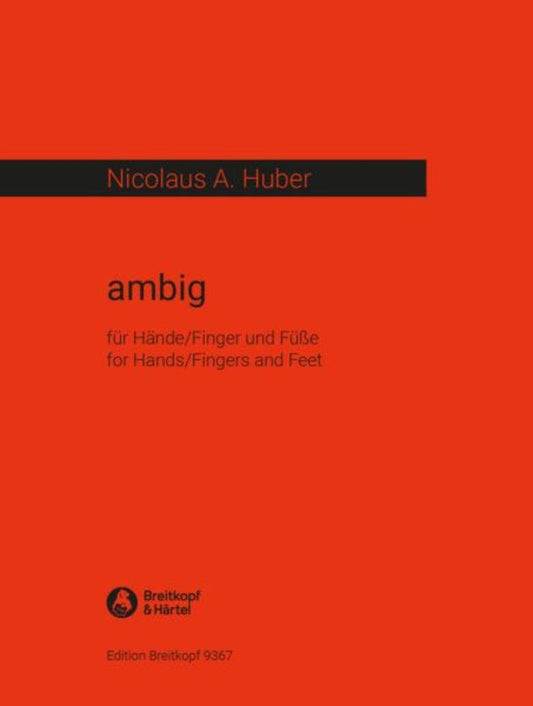 Huber - Ambig For Hands/Fingers/Feet Book