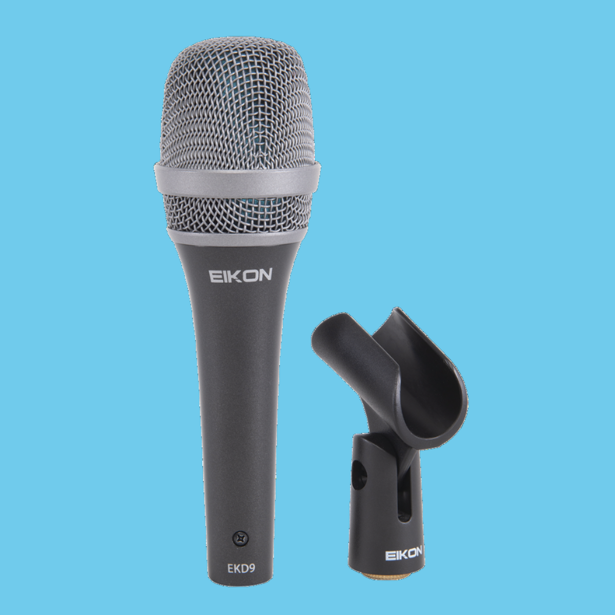 Eikon EKD9 Handheld Vocal Microphone with Bag & Clip