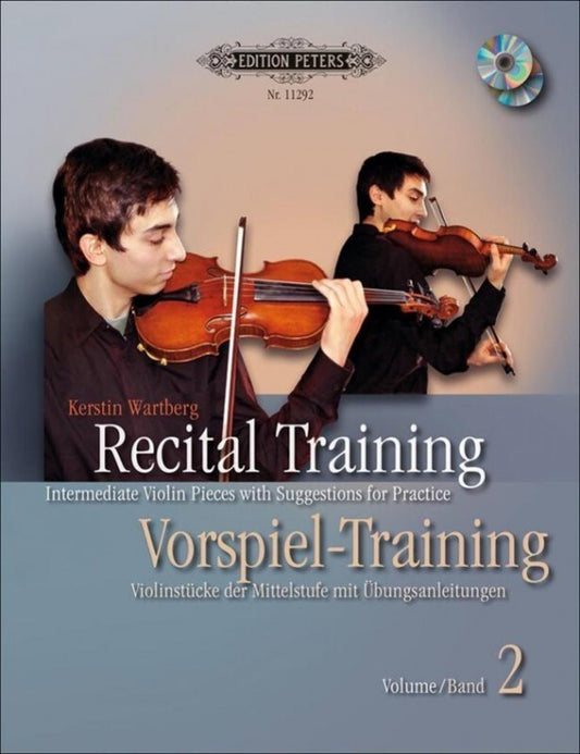 Recital Training For Violin Vol 2 Bk/Cd