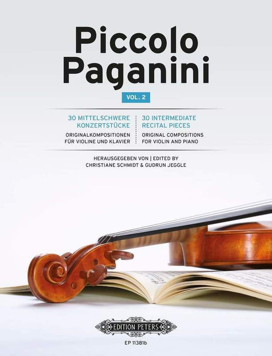 Piccolo Paganini Vol 2 For Violin/Piano