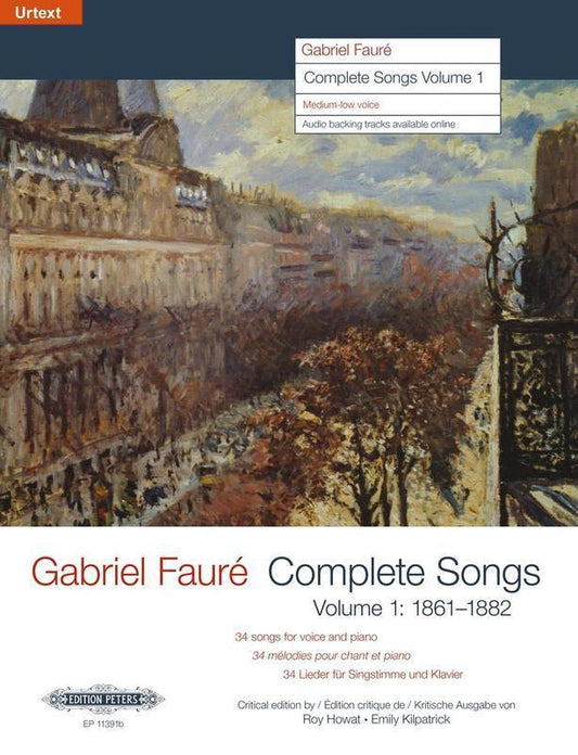 Faure - Complete Songs Vol 1 1862-1882 Medium-Low Voice
