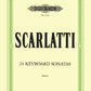 Domenico Scarlatti - 24 Sonatas In Progressive Order Piano Solo Book