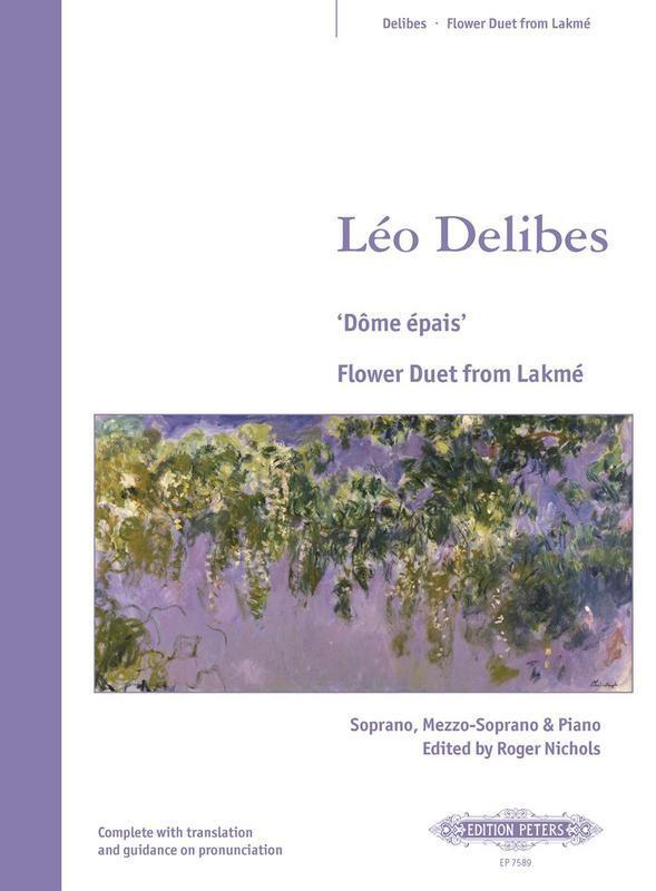 Flower Duet From Lakme Soprano/Mezzo Soprano/Piano