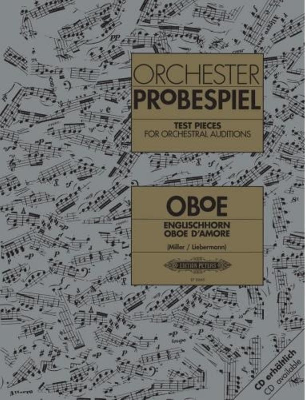 Test Pieces For Orchestral Auditions - Oboe Book