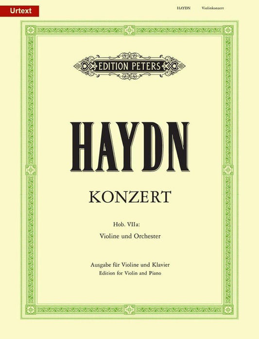 Haydn - Concerto In A Hob 7A No 3 Violin/Piano