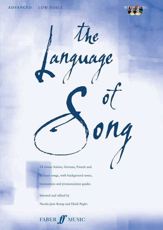 Language Of Song Advanced Low Voice