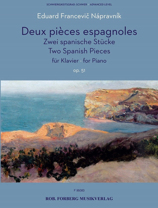 Napravnik - 2 Spanish Pieces Op 51 For Piano