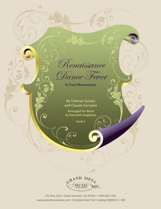 Renaissance Dance Fever (4 Mvts) Cb3 Sc/Pts