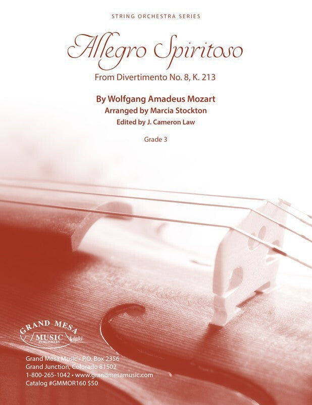 Allegro Spiritoso So3 Sc/Pts