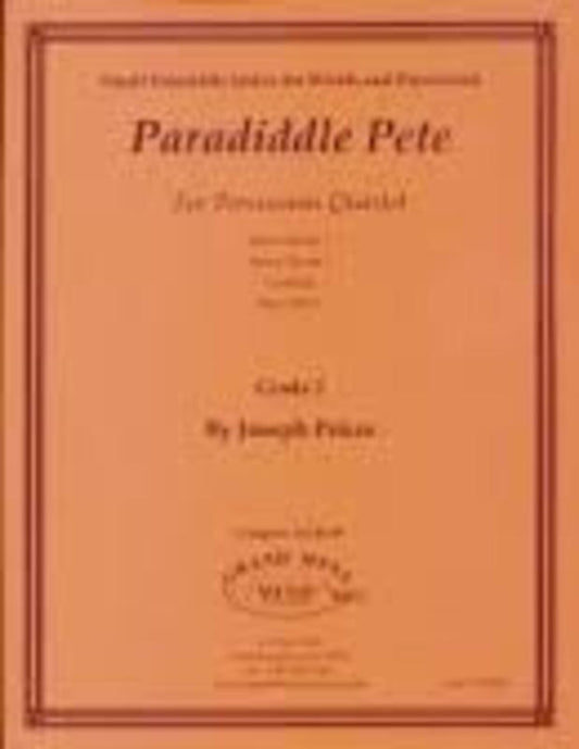 Paradiddle Pete Percussion Quartet Gr 2