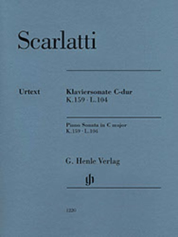 Sonata In C K 159 L 104 Piano Solo