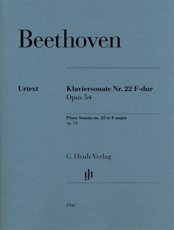 Beethoven - Piano Sonata No 22 F Major Op 54