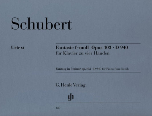 Schubert - Fantasia F Min Op 103 D940 Piano Duet