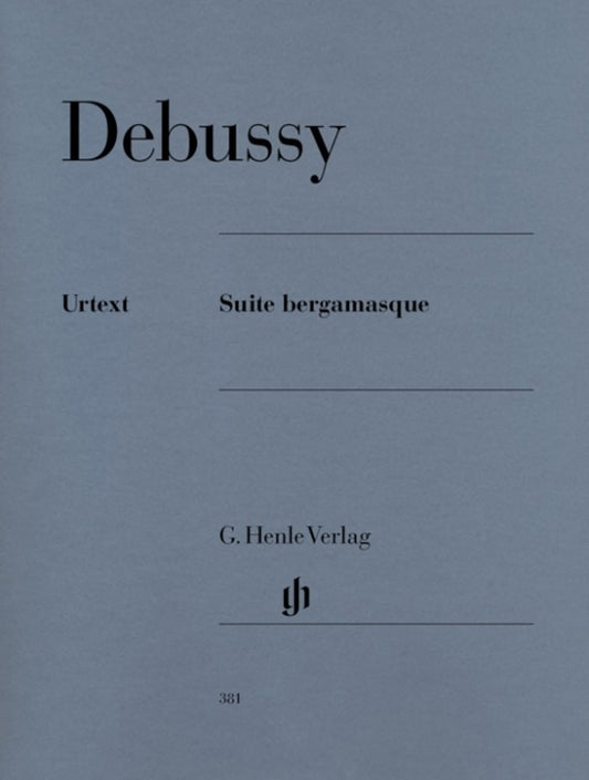 Debussy - Suite Bergamasque Urtext