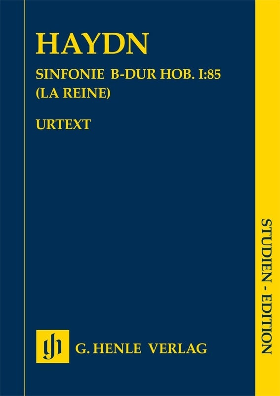Haydn - Symphony B Major Hob I:85 (La Reine) Study Score