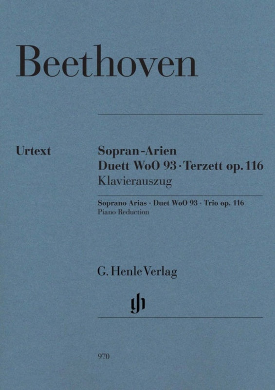 Soprano Arias Duet Woo 93 Trio Op 116