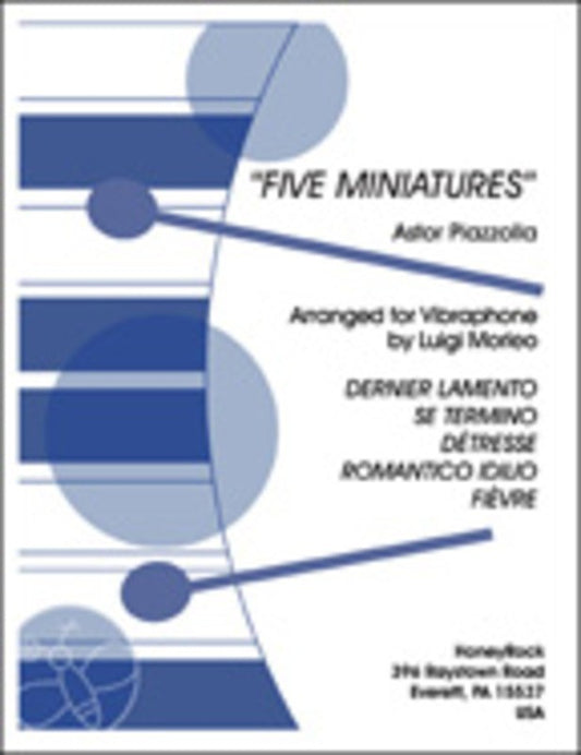 Five Miniatures Vibraphone Solo Book
