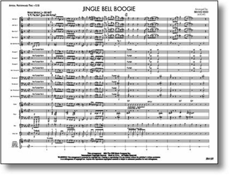 Jingle Bell Boogie Je2.5 Sc/Pts Arr Kidd