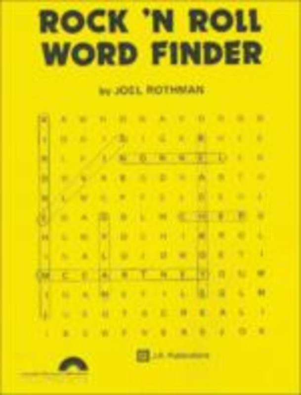 Rock N Roll Word Finder – Music2u.com.au