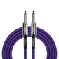 Kirlin IWC201BK 10ft Purple Entry Woven Instrument Cable