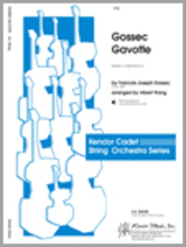 Gossec Gavotte Arr Wang So2 Sc/Pts