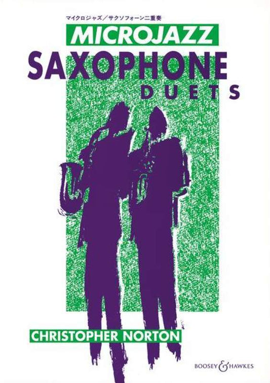 Microjazz Saxophone Duets - 24 Pieces in Popular Styles Book