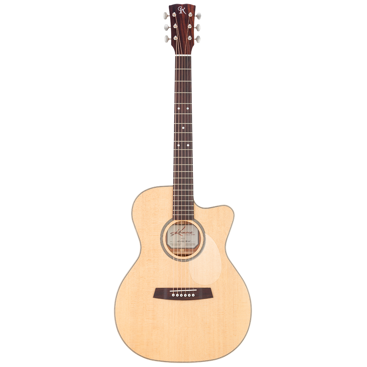 Kremona M25E Steel String Solid Top & Back Acoustic fitted with LR Baggs pickup and Case