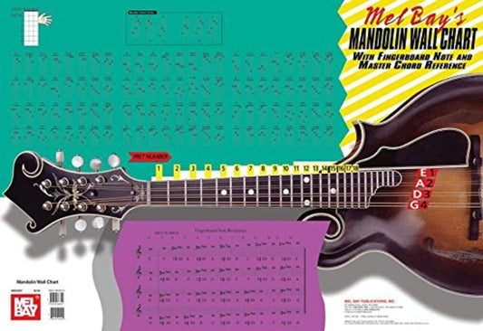 Mandolin Wall Chart - Music2u