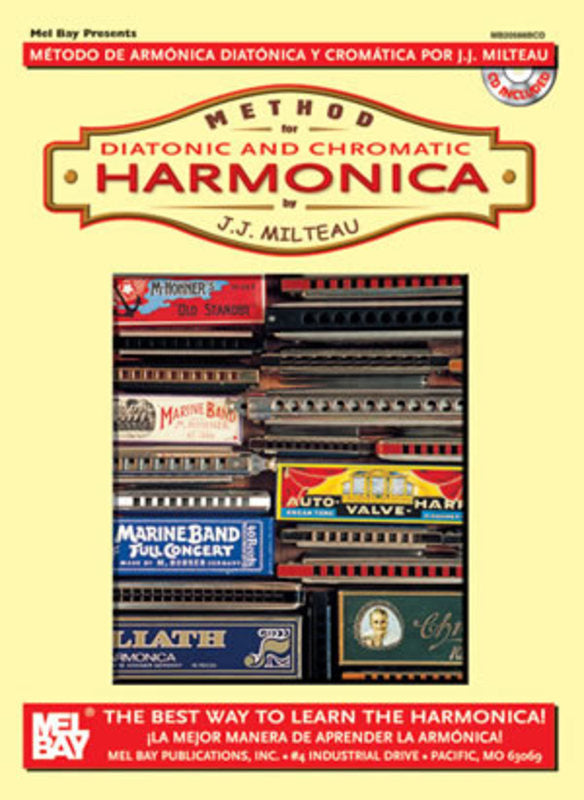 Method For Diatonic & Chromatic Harmonica