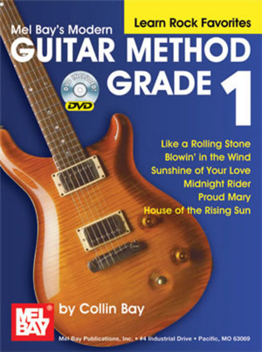 Modern Guitar Method Grade 1 Learn Rock Favorites - Music2u