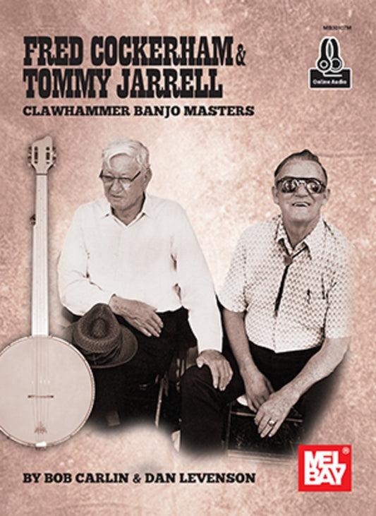 Cockerham & Jarrell Clawhammer Banjo Masters Bk/Oa - Music2u