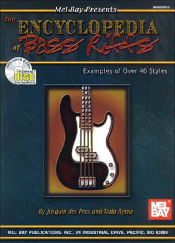 Encyclopedia Of Bass Riffs Bk/Cd