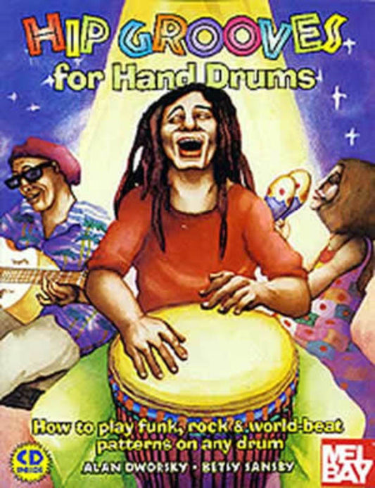 Hip Groove for Hand Drums Bk/Cd - Music2u
