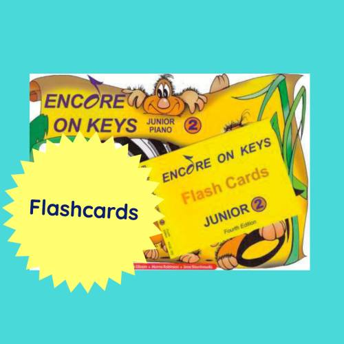 Encore On Keys - Junior Flash Cards Level 2