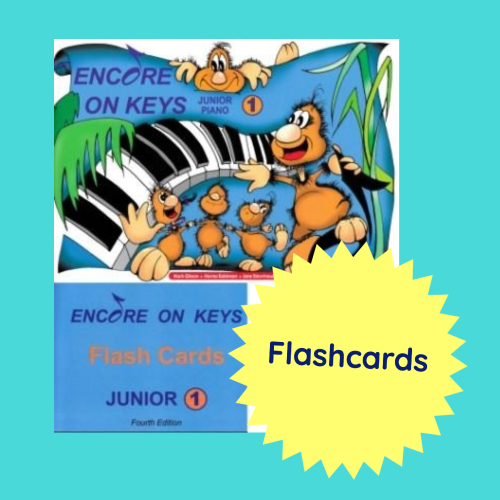 Encore On Keys - Junior Flash Cards Level 1