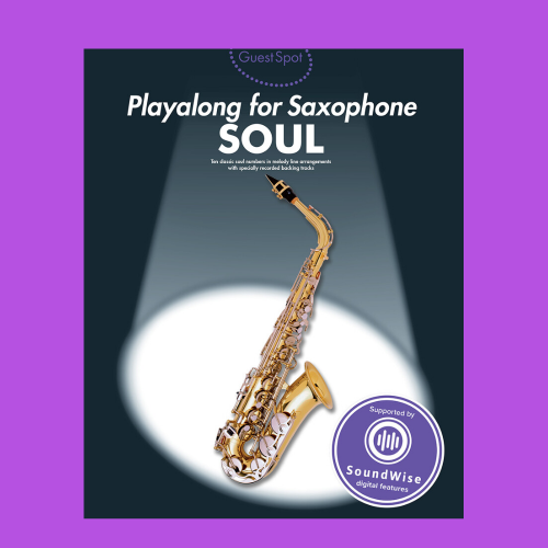 Guest Spot - Soul Alto Saxophone Play Along Book/Ola