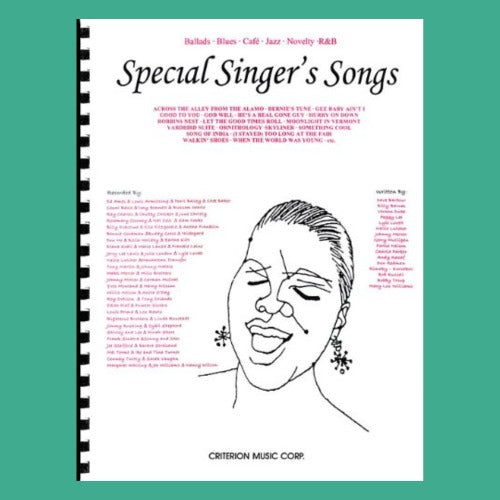 Special Singers Songs Book