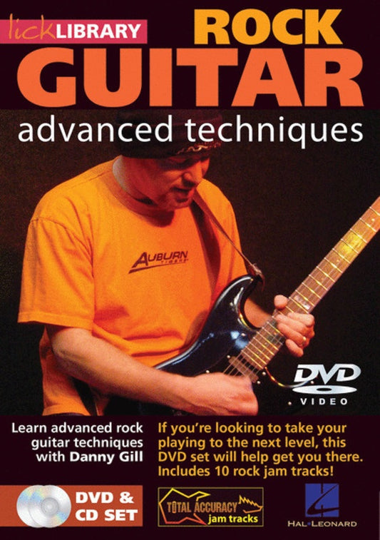 Advanced Rock Guitar Dvd/Cd - Music2u